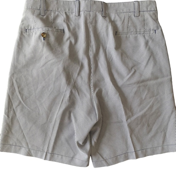 Donald Ross Men's size 36 Navy White St Martin’s Gingham Check - Picture 4 of 4